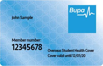 bupa oshc card.